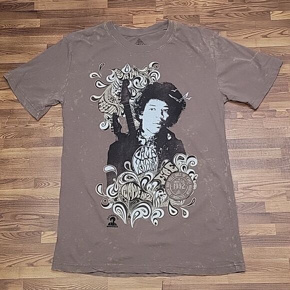 Rock & Roll Hall of Fame Authentic Jimi Hendrix Graphic Tee-shirt Size Medium - Picture 2 of 13